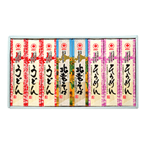 UD-35(うどん230g×3、北竜そば230g×2、そうめん230g×3)